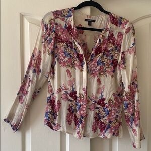 Esprit Floral Women's Top - Multicolor. Size S